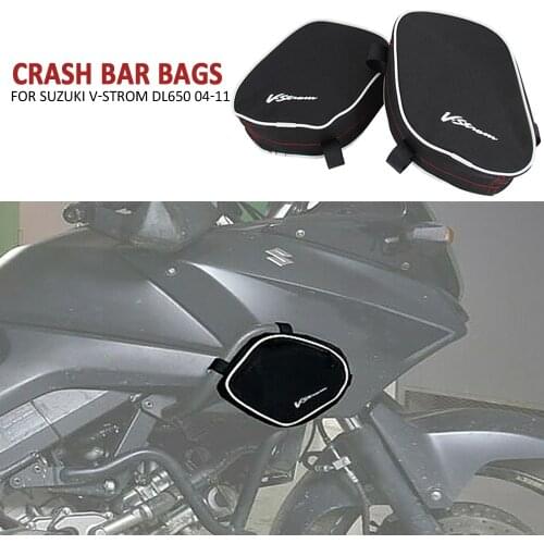 New Motorcycle Frame Crash Bars Bags Repair Tool Placement Bag For Suzuki V-Strom 650 DL650 for Givi for Kappa Crash Bars