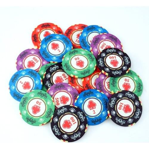 2021 Free Design Professional Ceramic Chip of 10g Ceramic Pokerchips Game