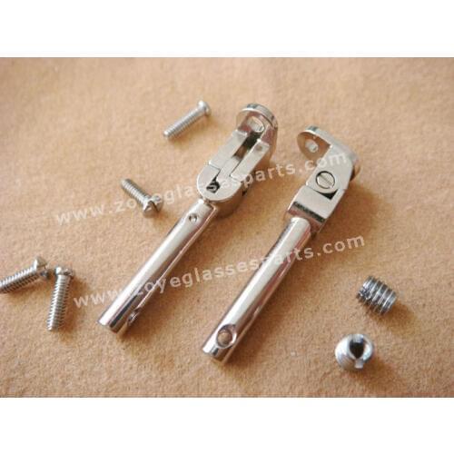 ZOYE spring hinge for wood sunglasses frame, flex hinge for wooden sunglasses ZSH-01 nickel color shipping in 2 days