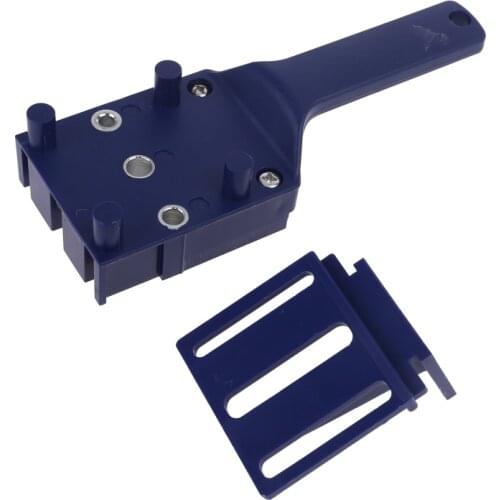 Handheld Woodworking Doweling Jig Drill Guide Wood Dowel Drilling Hole Saw Accessories Template Wood Drilling Dowelling Accesso