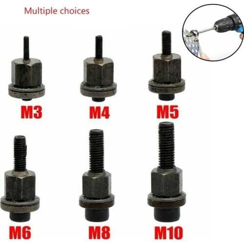 Hand Rivet Nut Gun Head Nuts Simple Installation Riveter Tool M3 M4 M5 M6 M8 M10 For Rivet Nut Gun Riveting Riveter Tool