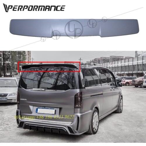 W447 rear spoiler for v class vito metris rear wing PP material wing