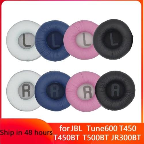 Replacement Foam Ear Pads Pillow Cushion Cover for JBL Tune600 T450 T450BT T500BT JR300BT Headphone Headset 70mm EarPads Cushion