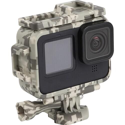 Protective Frame Mount Housing Border Case for GoPro Hero 9 Action Camera Expansion Frame Shell For Fill Light Mic Accessories