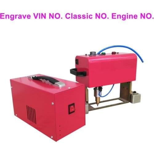 14040 Special Discount Portable Handheld Marking Machine pneumatic Engraving Machine for Motorcycle Frame