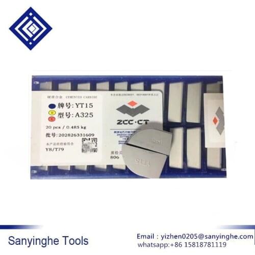 A325 YG6 / YG8 / YW1 / YW2 / YT5 / YT14 / YT15 cnc carbide welding inserts brazed insert cnc tools (20pcs/lots )