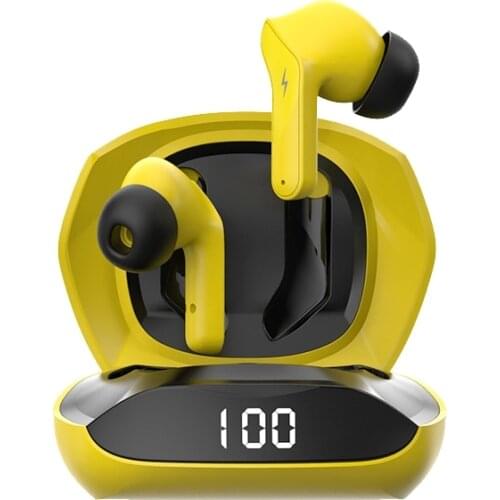 Gaming Wireless Headphones Music Bluetooth Earbuds Headset with Charging Case Mic Call Noise Cancelling Cellphone Game Earphones