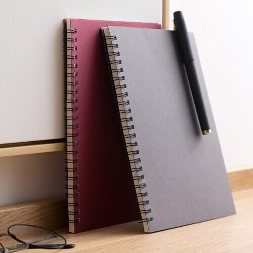2-Pack A5 Spiral Notebook Journal Wirebound Memo Notepads Diary Planner 14.8 X 21cm Or 5.83 X 8.27 inch