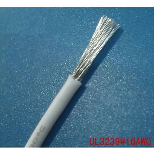 Fast Ship by DHL/EMS 305meters/roll High voltage wire silicone wire UL3239#16AWG 3KV UL temperature resistance150 degrees Cable