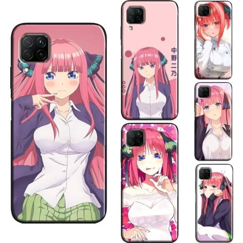 Nakano Nino Gotoubun no Hanayome Case For Huawei P40 Lite P30 P20 P Smart Z 2019 Nova 5T Honor 20 Pro 10i 8A 8X 9X Cover