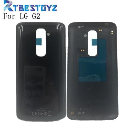Black & White Battery Cover Housing For LG G2 D800 D801 D802 D805 Back Case with LOGO