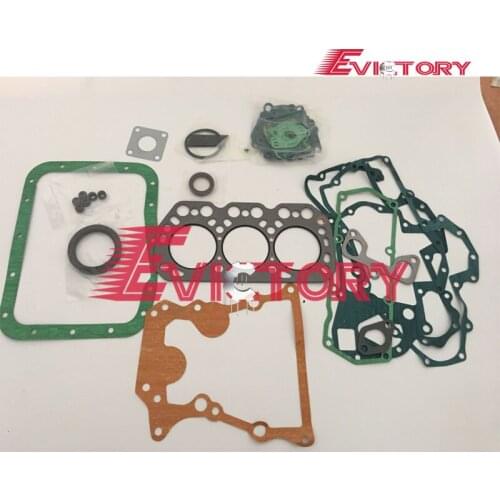 EV For Mitsubishi K3D K3E K3F piston ring and gasket kit and bearing set