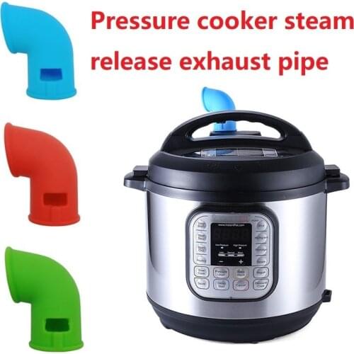 2021 Hot Steam Release Silicone 360 Degree Electric Pressure Cooker Tube Rotating Steam Release Nozzle Air Guide Steam Valve