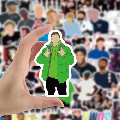 10/30/50pcs Sidemen Stickers DIY Snowboard Laptop Luggage Fridge Guitar Phone Waterproof Graffiti Decal Stickers Kid Classic Toy