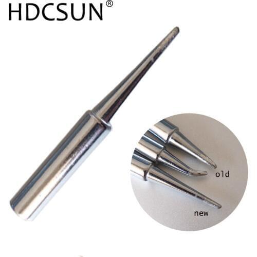 New model 10 pcs for 936 saike 852D attention lucky solder iron Replace 900M-T-B for Pencil Soldering Solder Iron Tip
