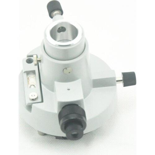 NEW GRAY THREE-JAW Tribrach Adapter W/Optical Plummet FOR topcon/sokkia Prisms