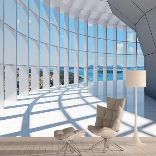 Aisle Wall Papers Home Decor Paper 3d Photo Mural Wallpaper Wallpapers for Living Room Office Walls Paper Contact Vinyl Rolls