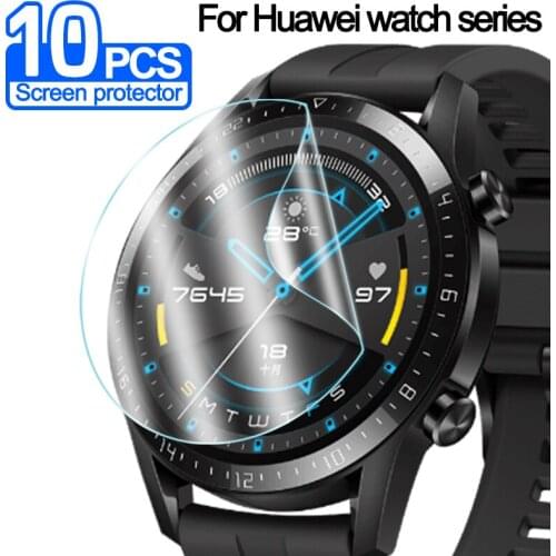 Full Screen Protector For Huawei watch GT 2 GT2 Fit watch 3 pro Honor Magic 2 42mm 46mm Soft Clear Protective Film (not glass)