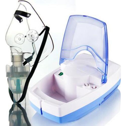 Portable Quiet Compressor Atomizer Nebulizer Vaporizer With Inhaler Kids Health Care Asthma Massage Relaxation