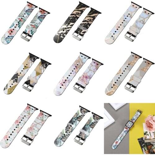 Silicone Strap For Apple Watch band 44mm 40mm 38mm 42 mm Rubber belt smartwatch bracelet for iWatch serie se 6 5 4 3 2 straps