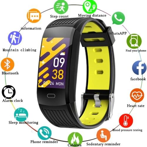 LIGE Smart Watch Men Fitness Tracking Watch Bracelet Heart Rate Monitoring Information Reminder Sport Smartwatch For Android iOS