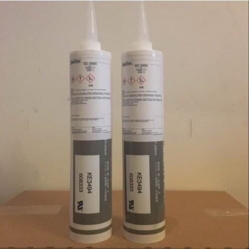 1PCS Shin-Etsu KE-3494 Flame Retardant Silicone Gray Sealing Glass Adhesive High Temperature Resistant Silicone Grease