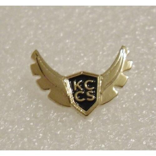 Custom Flying Wing KC Logo Enamel Lapel Pin