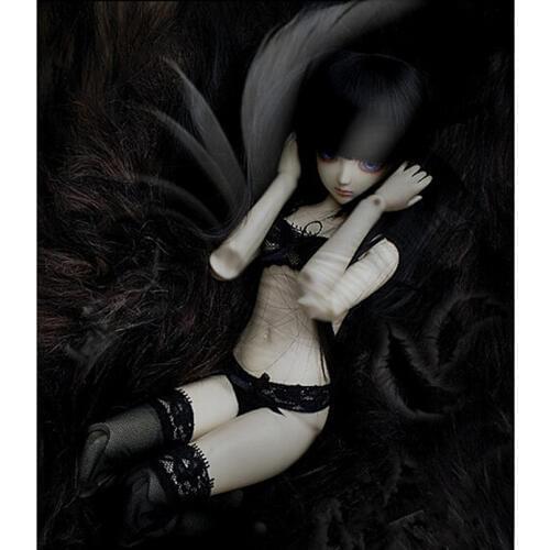 1/3 1/4 BJD Doll Clothes Sexy Lace Underwear Clothing for Dolls,Black Color Underwear Toy Clothes,Fashion Doll Accessories