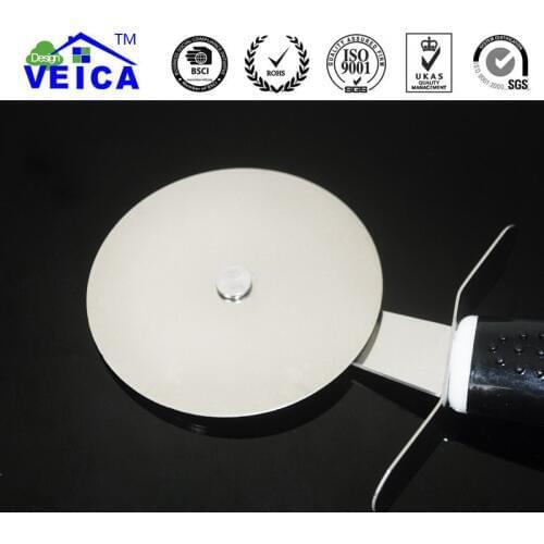 1pc Stainless Steel Pizza Cutter Round Shape Pizza Wheels Cutters Cake Bread Round Knife Cutter Pizza Tools