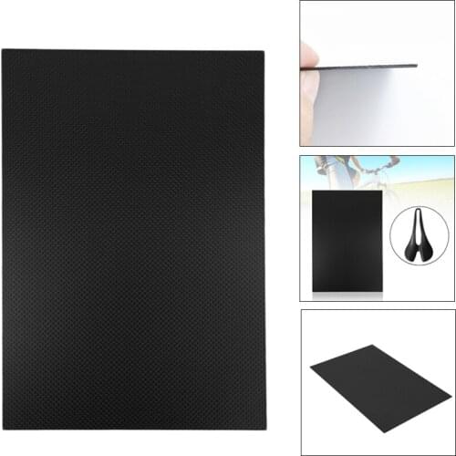 3K Carbon Fiber Plate Sheet 125mm x 75mm Pure Carbon Fiber Board