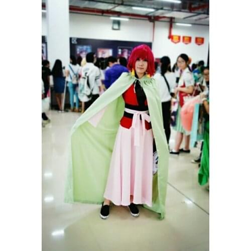 Free shipping Anime Cosplay Costume Yona of the Dawn Akatsuki no Yona Cosplay Costume Free Earrings
