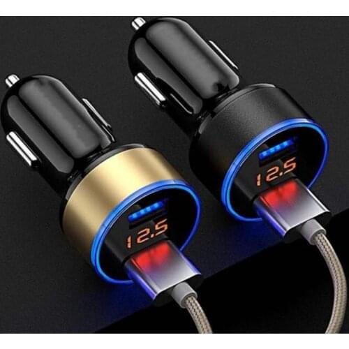 Cigarette Socket Lighter Fast Charger Power Auto USB Adapter For Toyota prado 120 fj150 land cruiser 80 accessories car styling