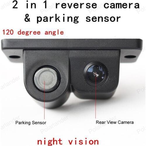 Hot sell 120 degree Auto Rear View Camera LCD Car SUV Parking Radar & Rear View Backup Camera Kit night vision