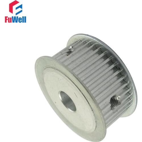 HTD3M Timing Pulley 45T 16mm Belt Width 45Teeth Gear Belt Pulley 5/6/6.35/8/10/12/15/16/17/19/20mm Bore AF Toothed Pulley Wheel
