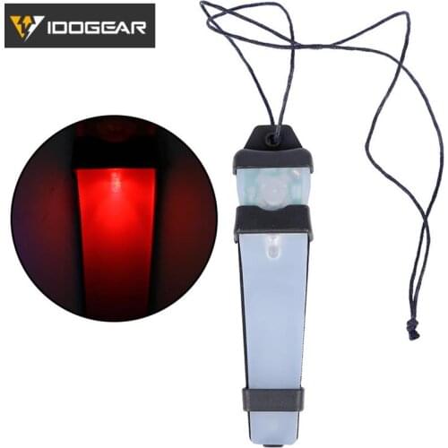 IDOGEAR Hook Base Strobe Light Glow Flashing LED Marker Military Accessory Tactical Safty Helet Light Flashing 3704
