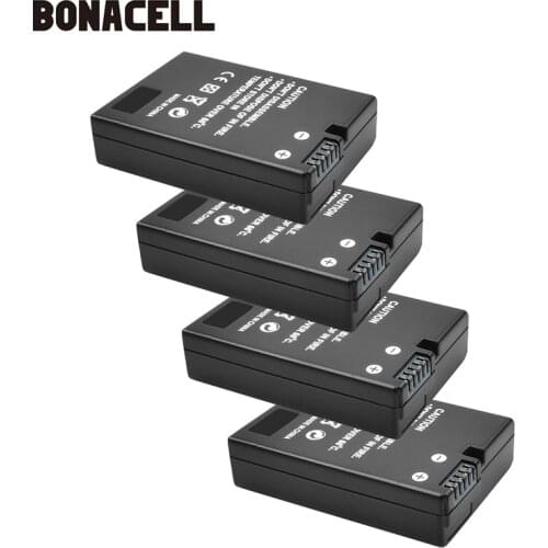 Bonacell for Nikon EN-EL14 EN EL14 Li-ion Battery Batteria + Charger Pack for D3100 D3200 D3300 D5100 D5200 P7100 P7700 P7800