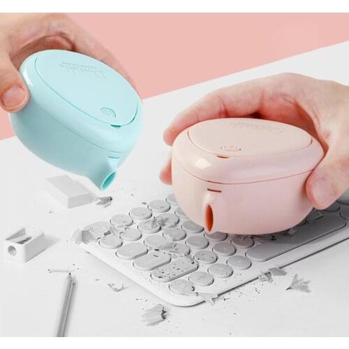 Mini Vacuum Cleaner Computer Laptop Keyboard Dust Removal Brush Cleaning Tool