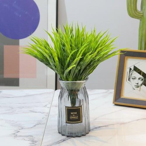 Simulation of Green Plants, Single Grass, Outdoor Greening Layout, Indoor Home Decoration, Restaurant Flower Arrangement
