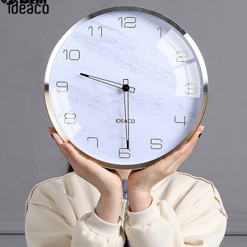 Nordic Luxury Wall Clock Modern Design Abstract Silent Gold Wall Clocks Light Luxury Clocks Wall Slivery Brief Home Decor