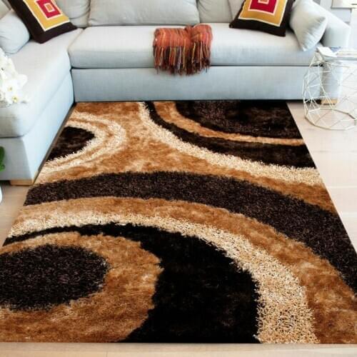 New Living Room Bedroom Carpet Crawling Mat Nordic Retro Fluffy Plush Sofa Cushion Safety Non-slip Home Decor Products