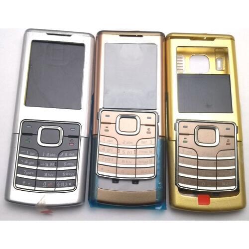 New Full Complete Mobile Phone Housing Cover Case with English Keypad For Nokia 6500 6500c + Tool