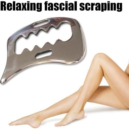 Scraping Massager Steel Manual Physical Therapy Skin Care Tool Gua Sha For Myofascial Release Tissue Mobilization