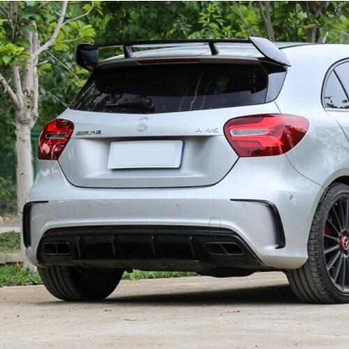 Suitable for A-class Benz A200 A260 A45 Top Wing Tail Throat and Rear Wind Blade Front Lip Middle Net
