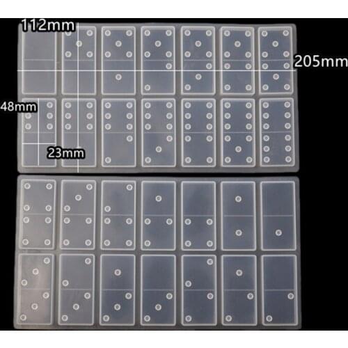 2PCS/set Personality Pattern Silicone Molds Epoxy Resin Modeling DIY Hand Making Accessories