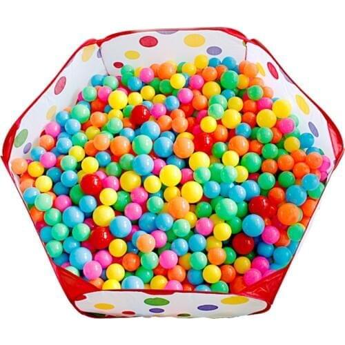 Dry Pool For Children Infant Ball Pits Round Foldable Ball Pool Ocean Ball Playpen Toy Washable Folding Baby Fence Room Decor