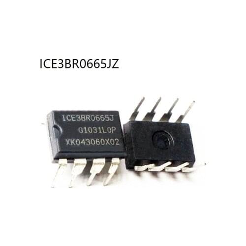 10pcs ICE3BR0665JZ DIP-8 3BR0665JZ ICE3BR0665J DIP 3BR0665J DIP8 ICE3BR0665