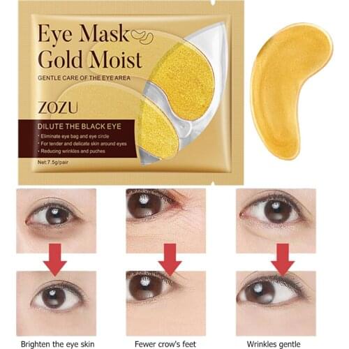 2pcs Collagen Eye Mask Remove Dark Circle Eyebag Anti Wrinkles Eye Patches
