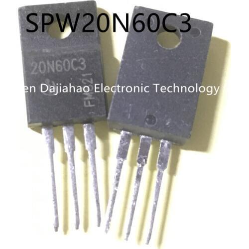 3pcs/lot 20N60C3 20N60 SPA20N60C3 SPA20N60C3 650V 20.7A TO-220F new original plastic fet