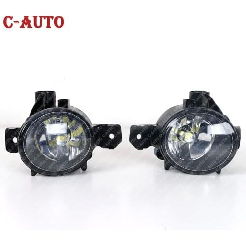 Car Front LED Fog Light With Bulbs For BMW 1 Series E82 E87 E88 X3 E83 X5 E70 63176924655 63176924656 Car-Styling Assembly Lamps