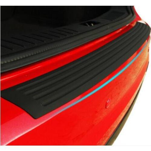 Car Styling Rubber Rear Guard Bumper Protect Trim Cover Pad Scuff Sill Protector Scuff For Skoda Octavia A7 Fabia Superb B6 Yeti